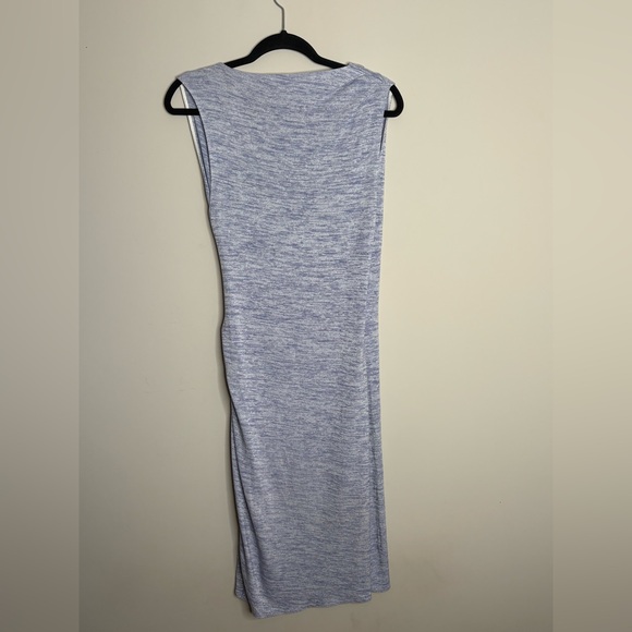 Wilfred Light Blue Asymmetrical Dress - Picture 2 of 6